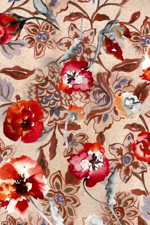 民族风印花华亿平台图片