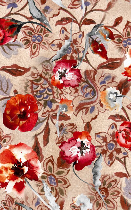 民族风印花华亿平台图片