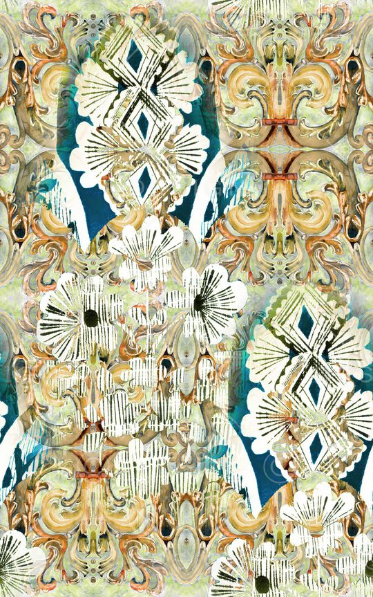 民族风印花华亿平台图片