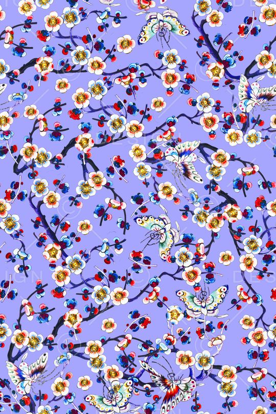 中国风印花华亿平台图片