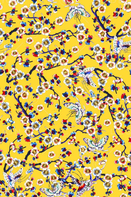 中国风印花华亿平台图片