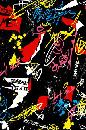 涂鸦印花华亿平台图片