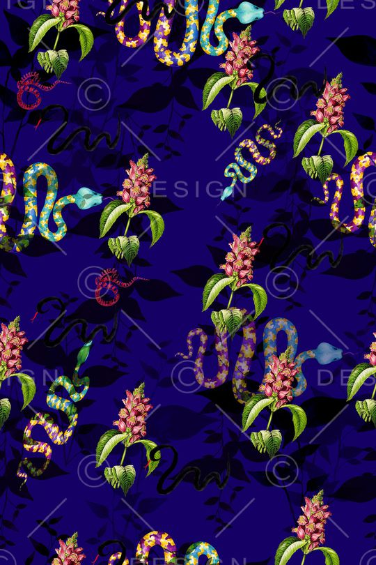 动物花卉印花华亿平台图片