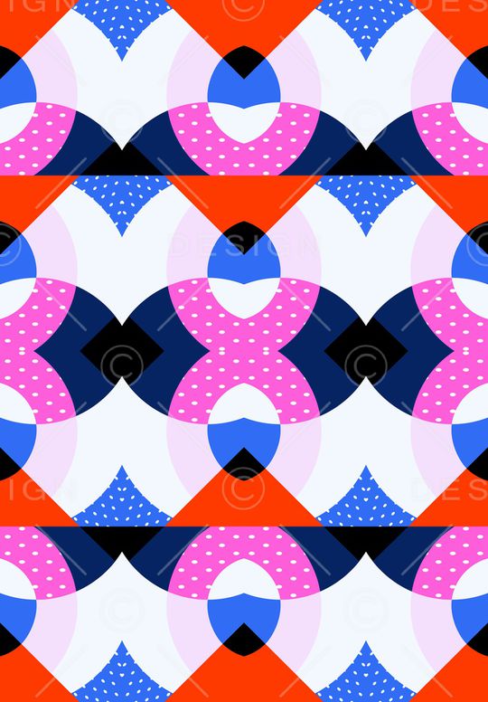 抽象印花华亿平台图片