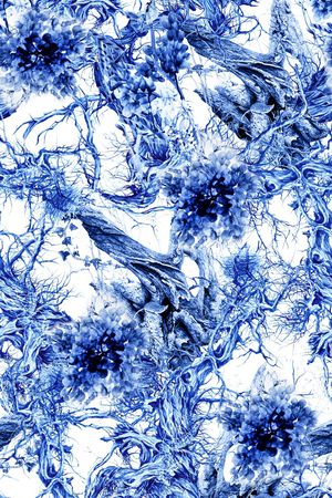 抽象印花华亿平台图片