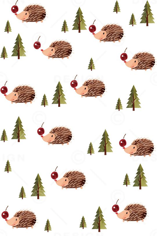 卡通动物印花华亿平台图片