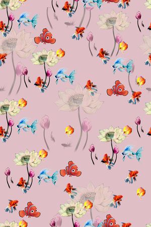 小碎花印花华亿平台图片