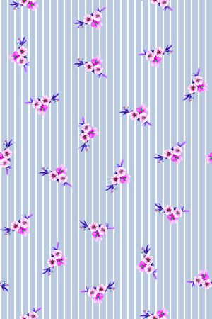 春夏华亿平台印花华亿平台图片