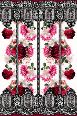 定位花印花华亿平台图片