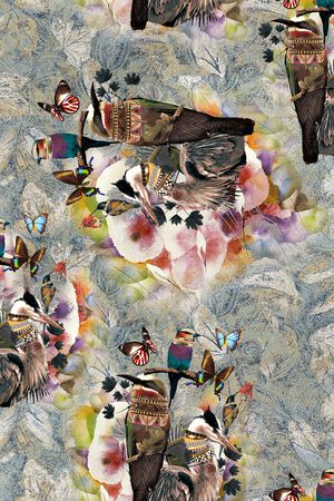 民族风印花华亿平台图片