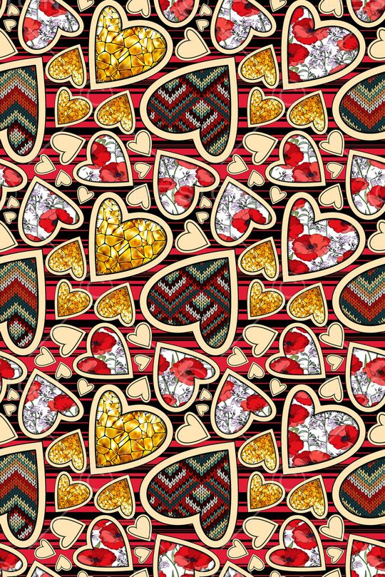 爱心印花华亿平台图片