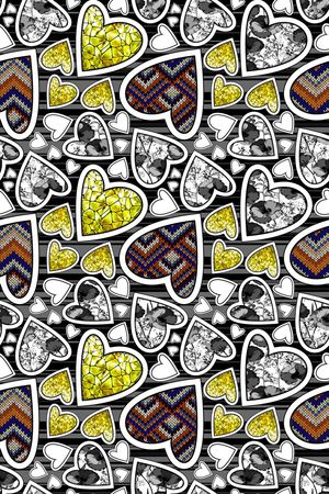 爱心印花华亿平台图片