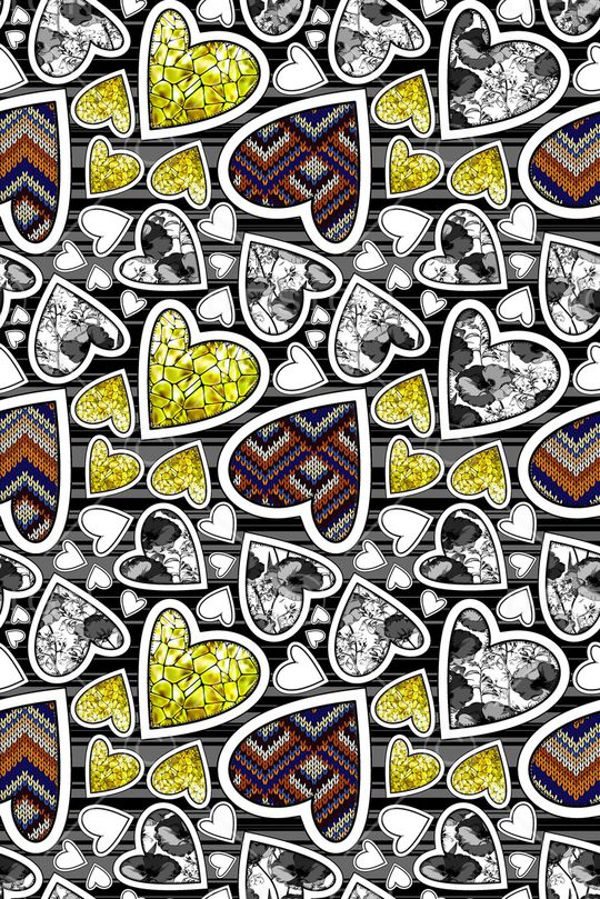 爱心印花华亿平台图片