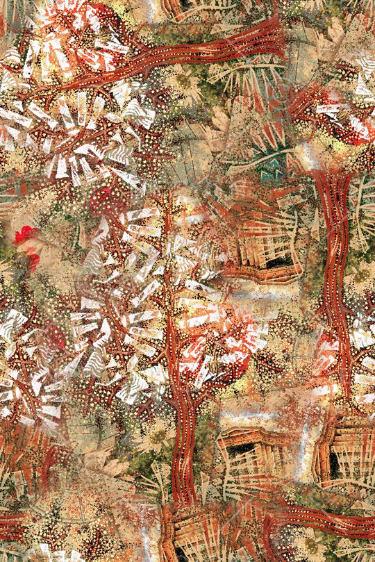 民族风印花华亿平台图片