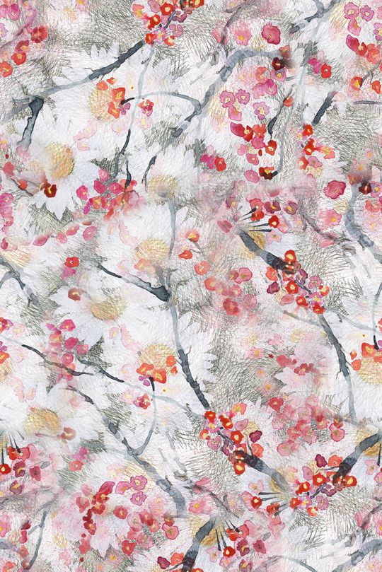 植物印花华亿平台图片