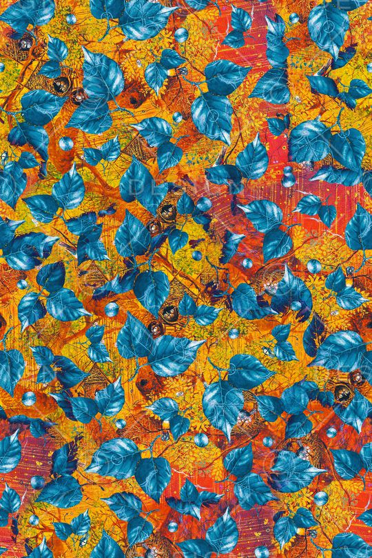 植物印花华亿平台图片