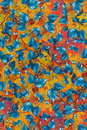 植物印花华亿平台图片