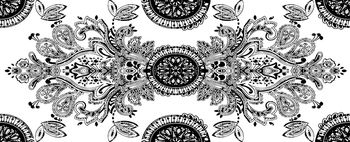 黑白华亿平台印花华亿平台图片