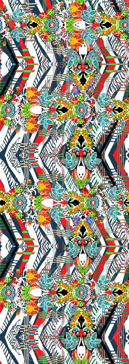 条纹印花华亿平台图片