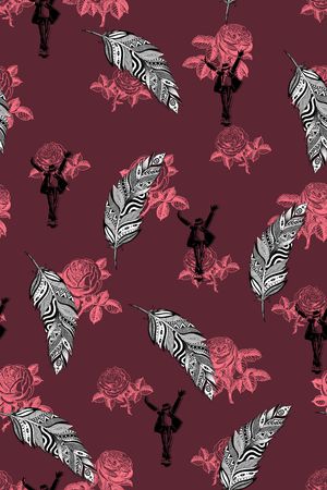 男装印花华亿平台图片