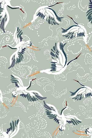 中国风印花华亿平台图片