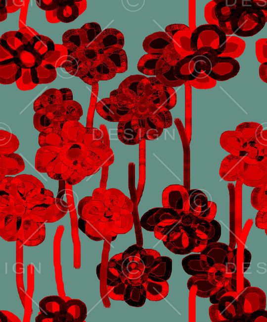 抽象印花华亿平台图片