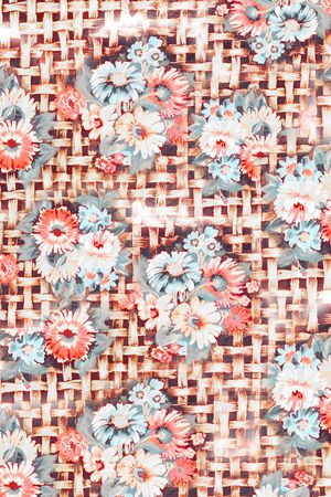 格子印花华亿平台图片