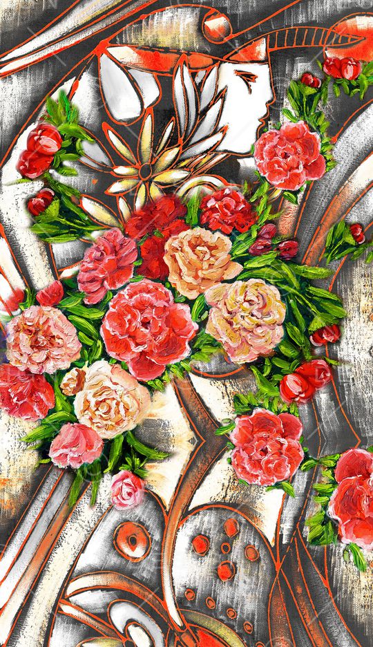 民族风印花华亿平台图片