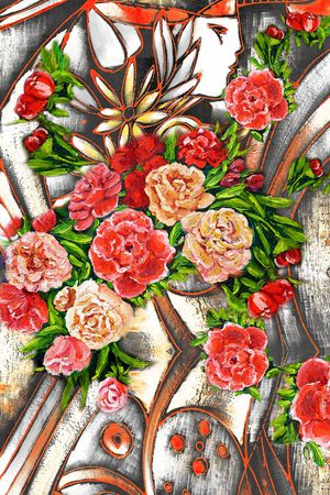 民族风印花华亿平台图片