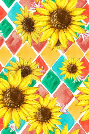 几何印花华亿平台图片