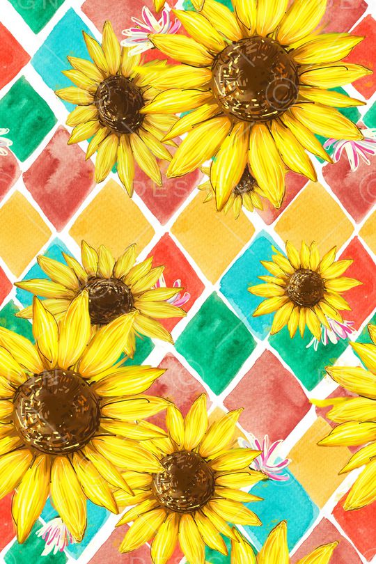 几何印花华亿平台图片