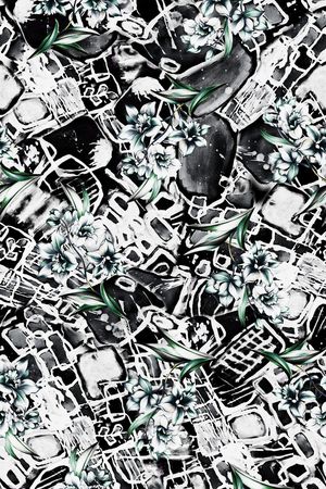 数码华亿平台印花华亿平台图片