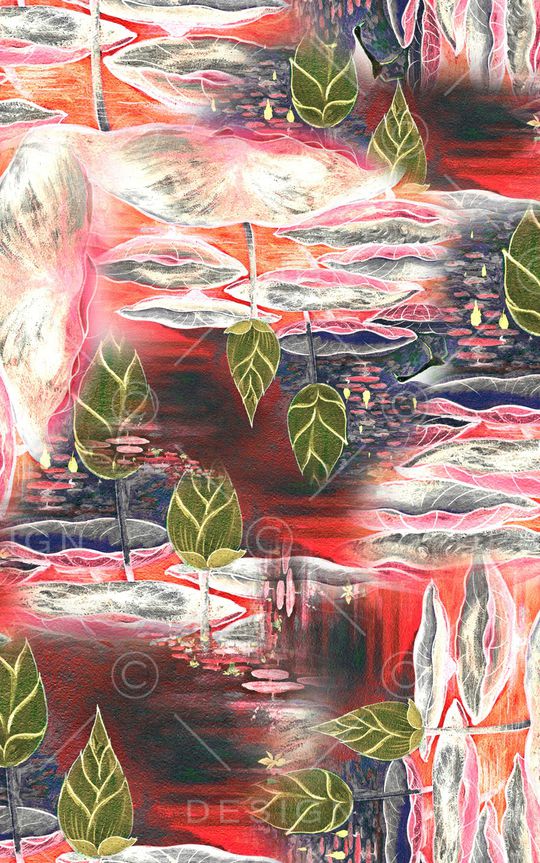 抽象印花华亿平台图片