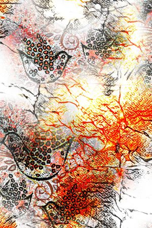 条纹印花华亿平台图片