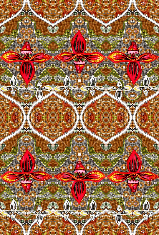 民族风印花华亿平台图片