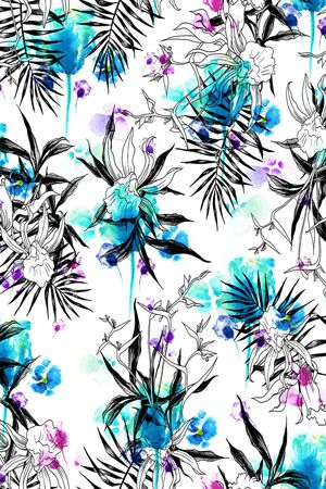 黑白华亿平台印花华亿平台图片