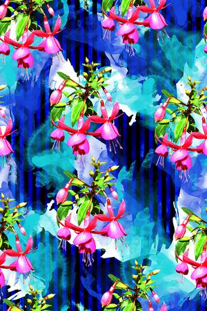 条纹印花华亿平台图片