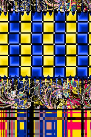 条纹印花华亿平台图片