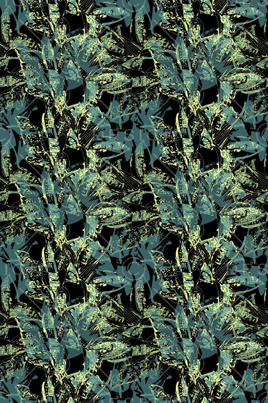 风格化花卉印花华亿平台图片