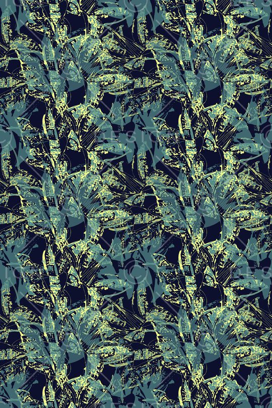 风格化花卉印花华亿平台图片