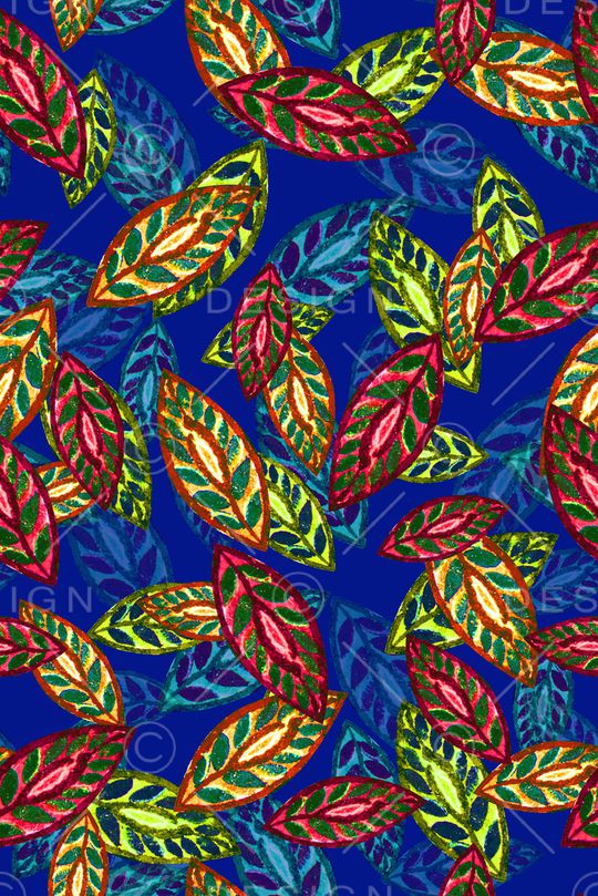 绿植树叶印花华亿平台图片