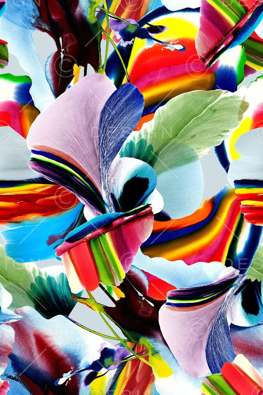 条纹印花华亿平台图片