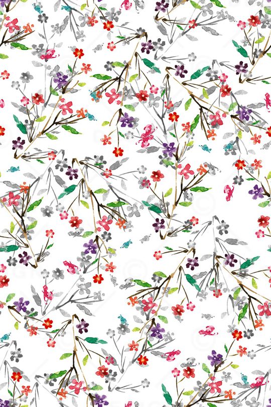 小碎花印花华亿平台图片