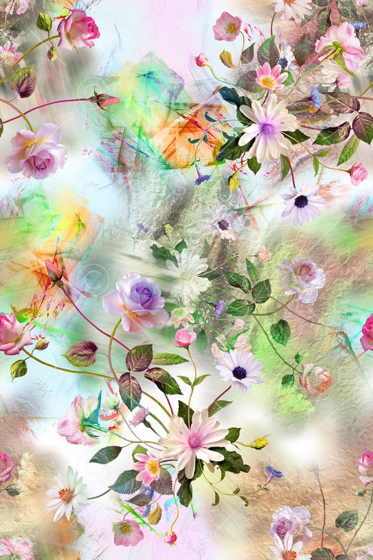 素雅印花华亿平台图片