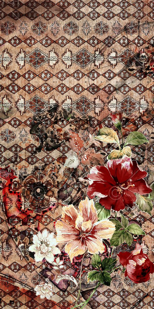 民族风印花华亿平台图片