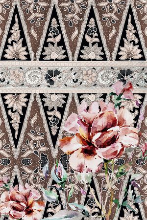 民族风印花华亿平台图片