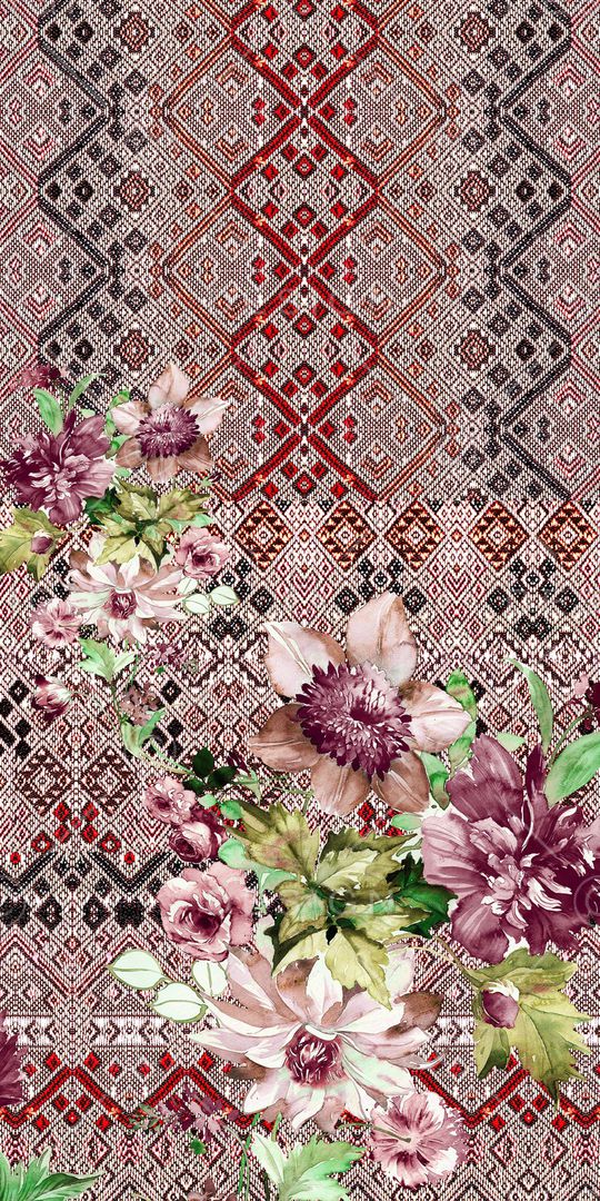 民族风印花华亿平台图片