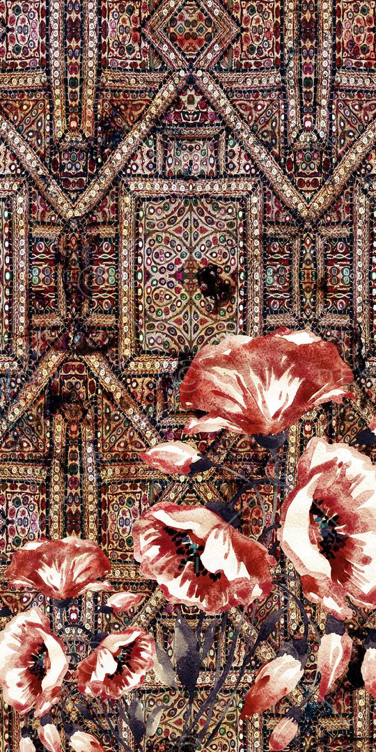 民族风印花华亿平台图片