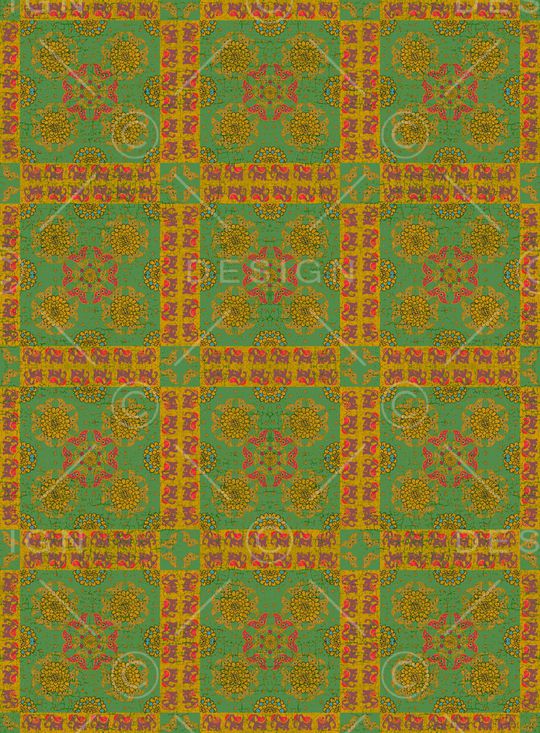 民族风印花华亿平台图片