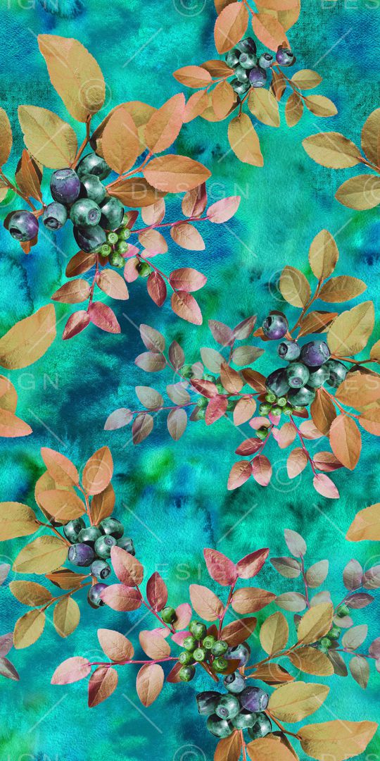 手绘花卉印花华亿平台图片